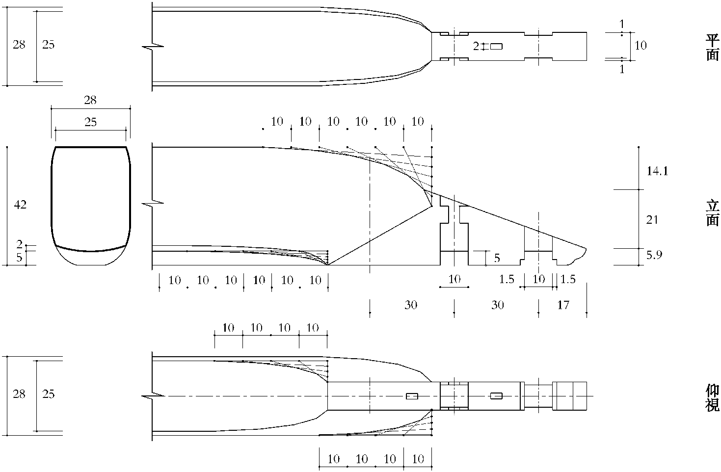 三、五鋪?zhàn)髦貣沓鰡纬瓎蜗掳?，裹轉(zhuǎn)五鋪?zhàn)鞒鰡纬?，外?jì)心柱頭鋪?zhàn)鲌D樣十二